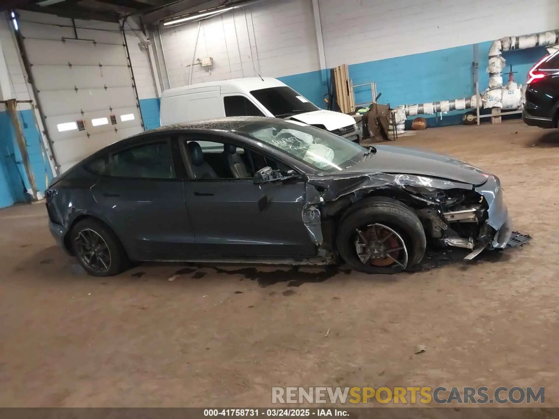 13 Photograph of a damaged car 5YJ3E1EB1MF014821 TESLA MODEL 3 2021