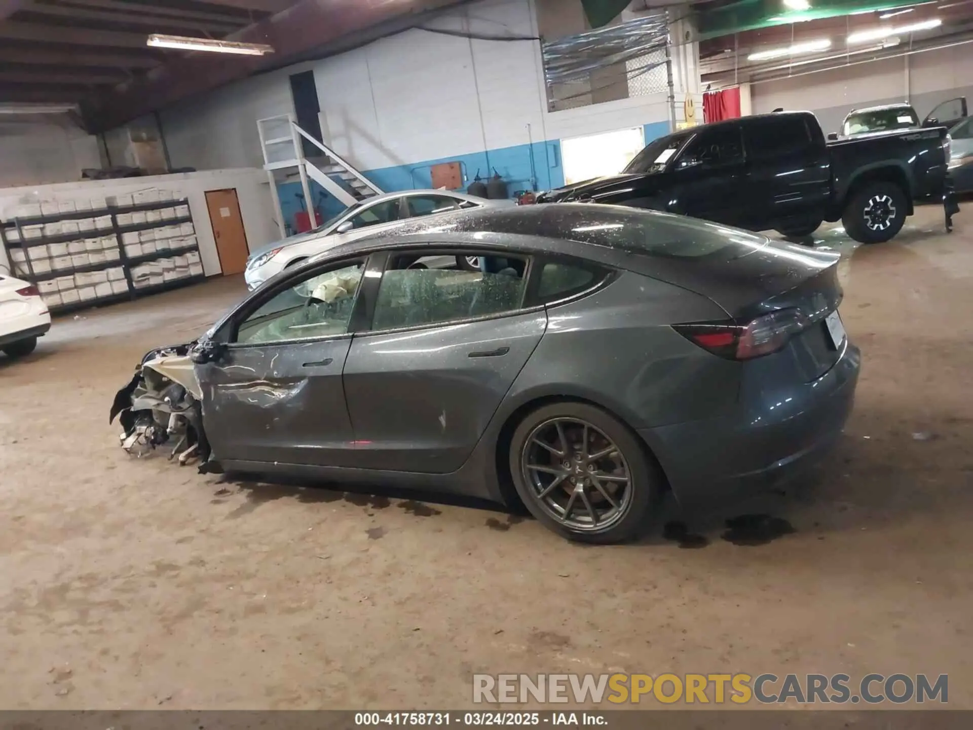 14 Photograph of a damaged car 5YJ3E1EB1MF014821 TESLA MODEL 3 2021