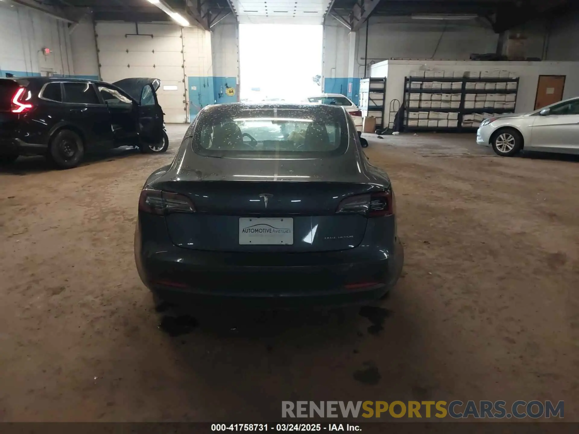 16 Photograph of a damaged car 5YJ3E1EB1MF014821 TESLA MODEL 3 2021