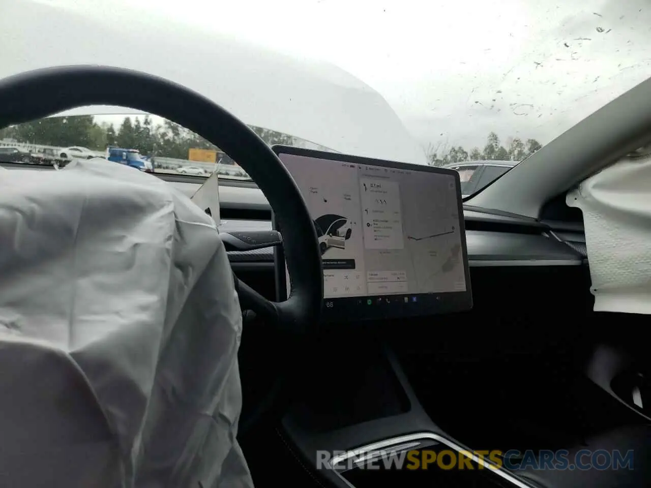 9 Фотография поврежденного автомобиля 5YJ3E1EB1MF032669 TESLA MODEL 3 2021