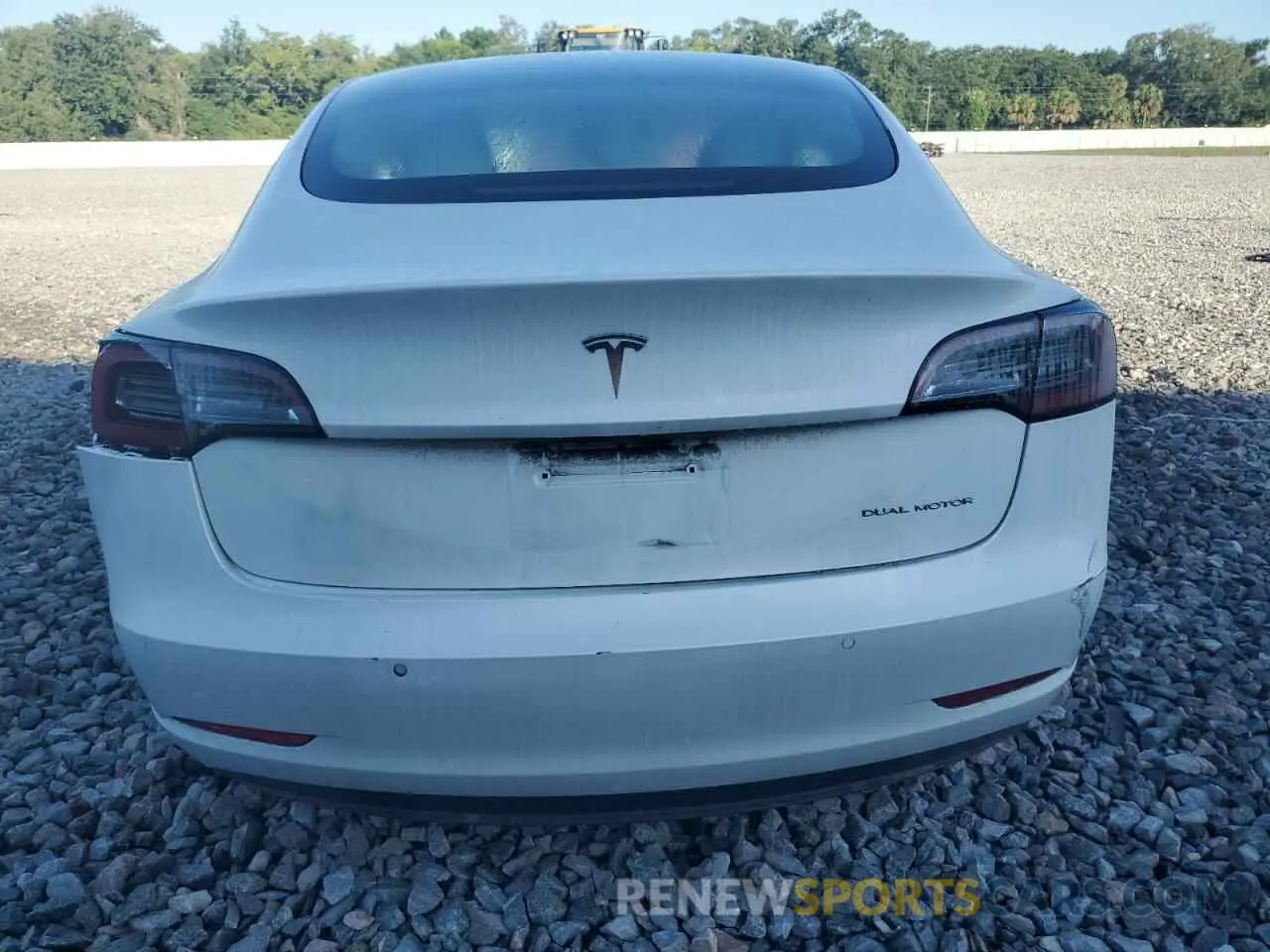 6 Photograph of a damaged car 5YJ3E1EB1MF045812 TESLA MODEL 3 2021