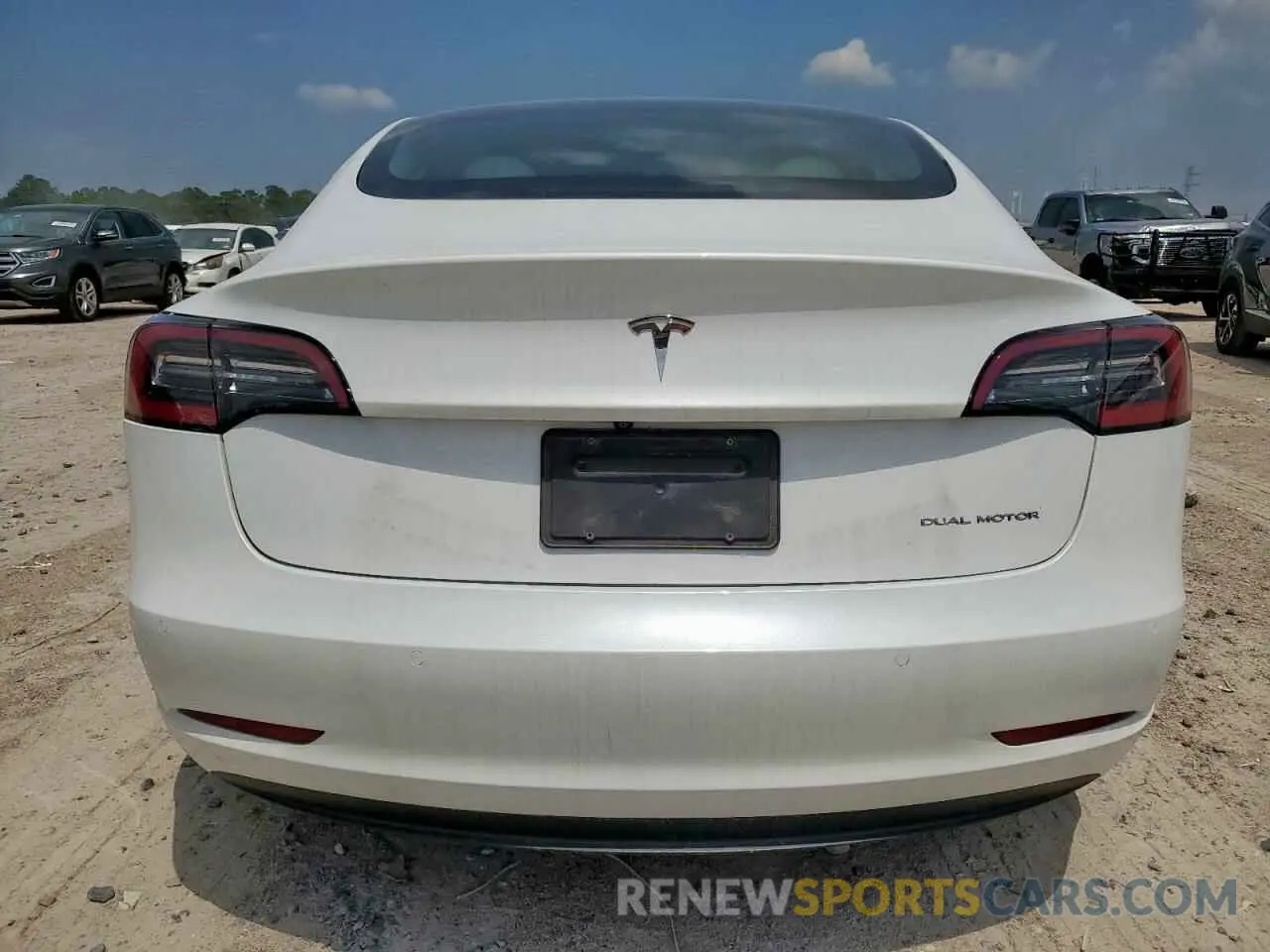 6 Photograph of a damaged car 5YJ3E1EB1MF049049 TESLA MODEL 3 2021