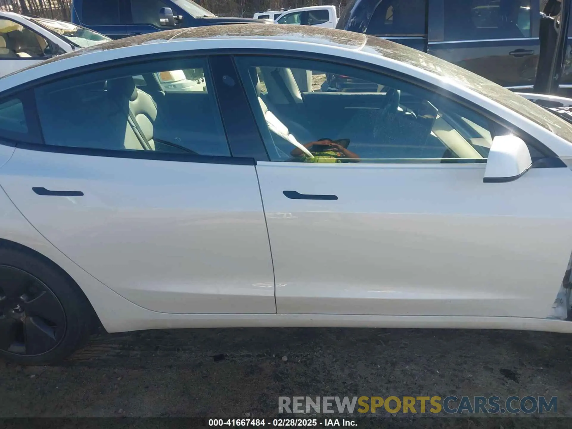 14 Фотография поврежденного автомобиля 5YJ3E1EB1MF062593 TESLA MODEL 3 2021