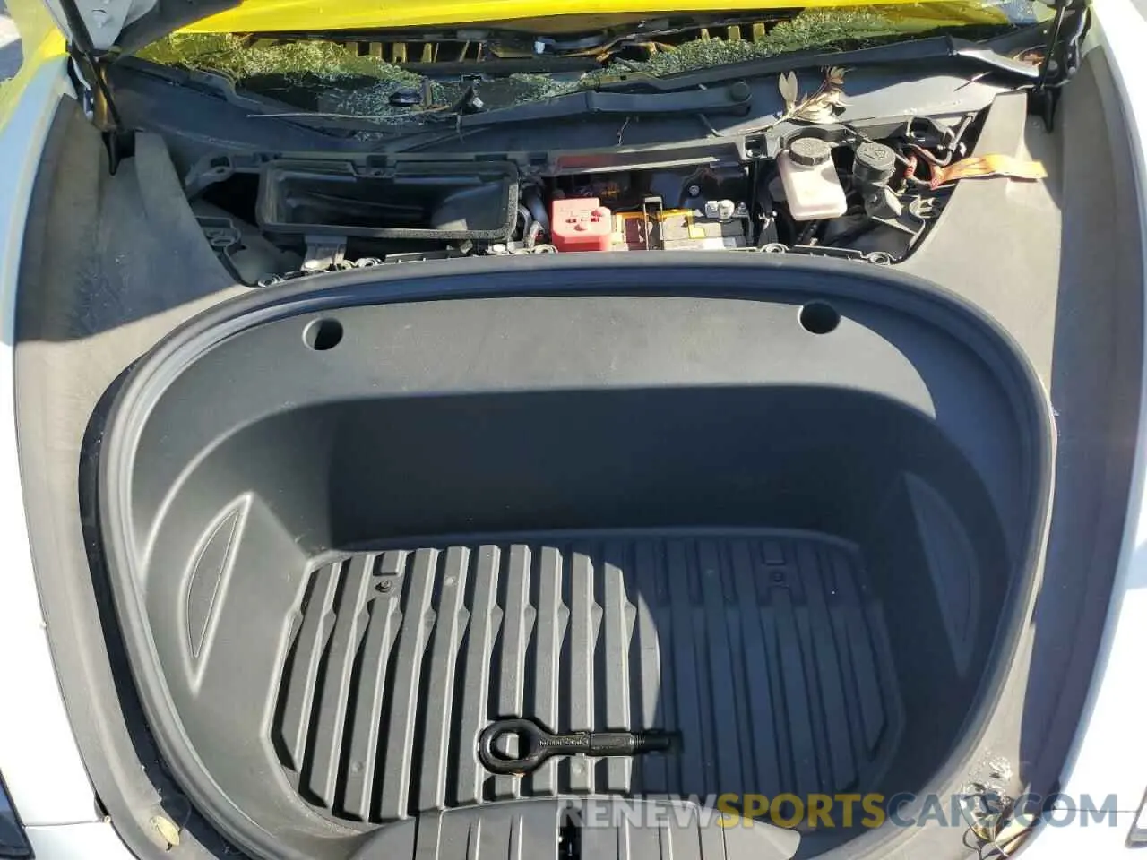 13 Photograph of a damaged car 5YJ3E1EB1MF064716 TESLA MODEL 3 2021