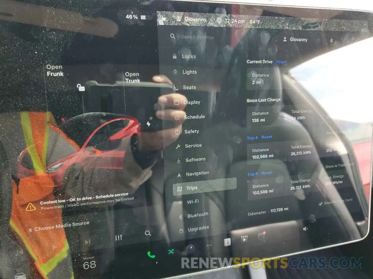 9 Фотография поврежденного автомобиля 5YJ3E1EB1MF079684 TESLA MODEL 3 2021