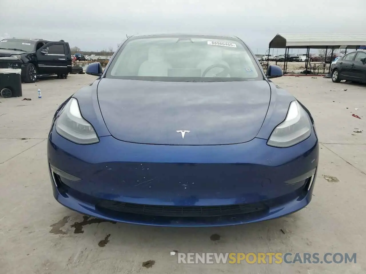 5 Photograph of a damaged car 5YJ3E1EB1MF902811 TESLA MODEL 3 2021