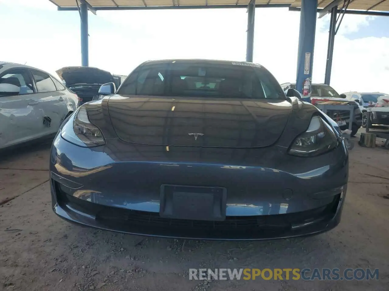 5 Photograph of a damaged car 5YJ3E1EB1MF925764 TESLA MODEL 3 2021