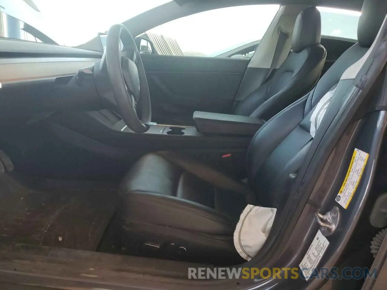7 Photograph of a damaged car 5YJ3E1EB1MF925764 TESLA MODEL 3 2021
