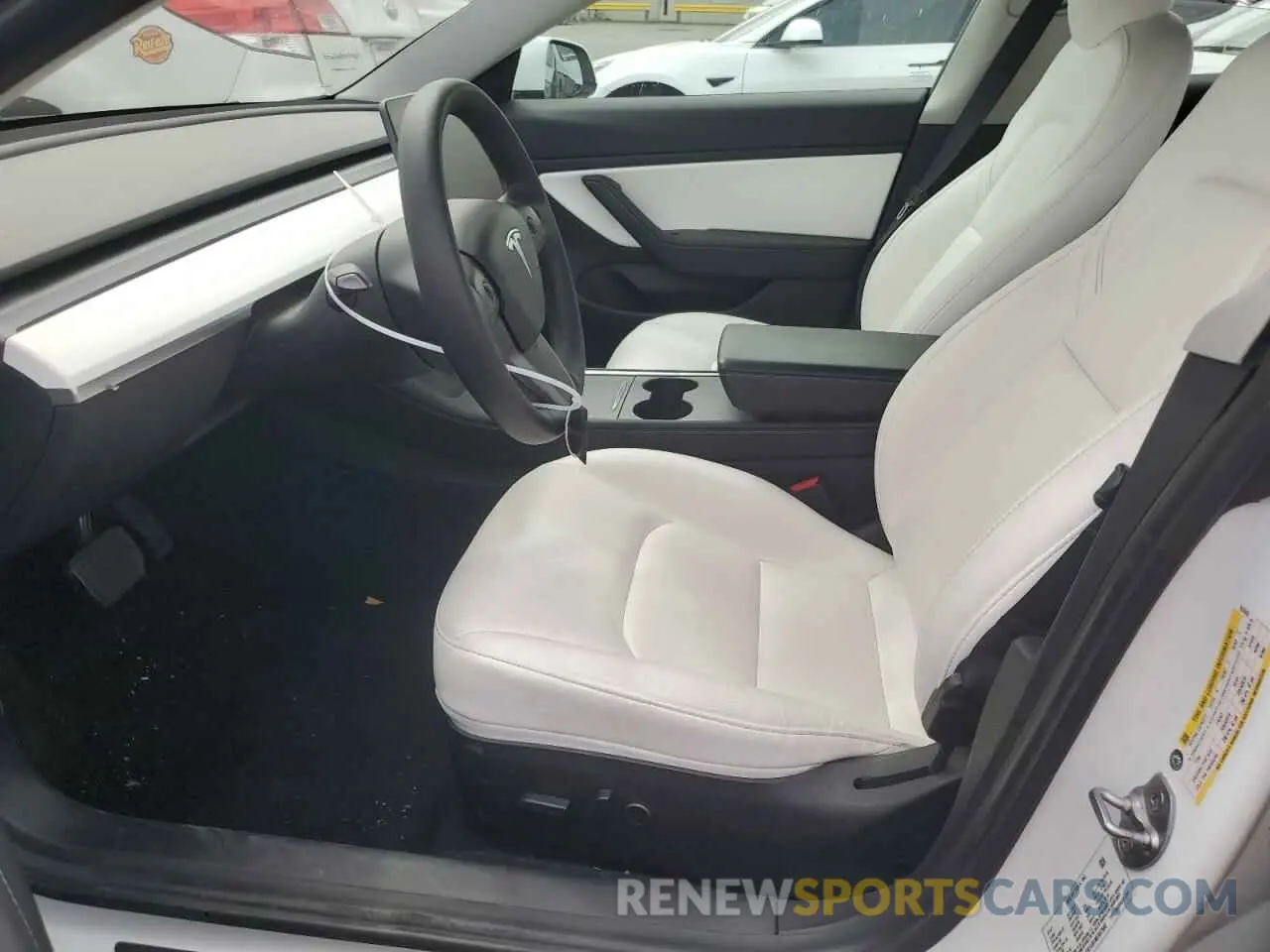 7 Фотография поврежденного автомобиля 5YJ3E1EB1MF937669 TESLA MODEL 3 2021