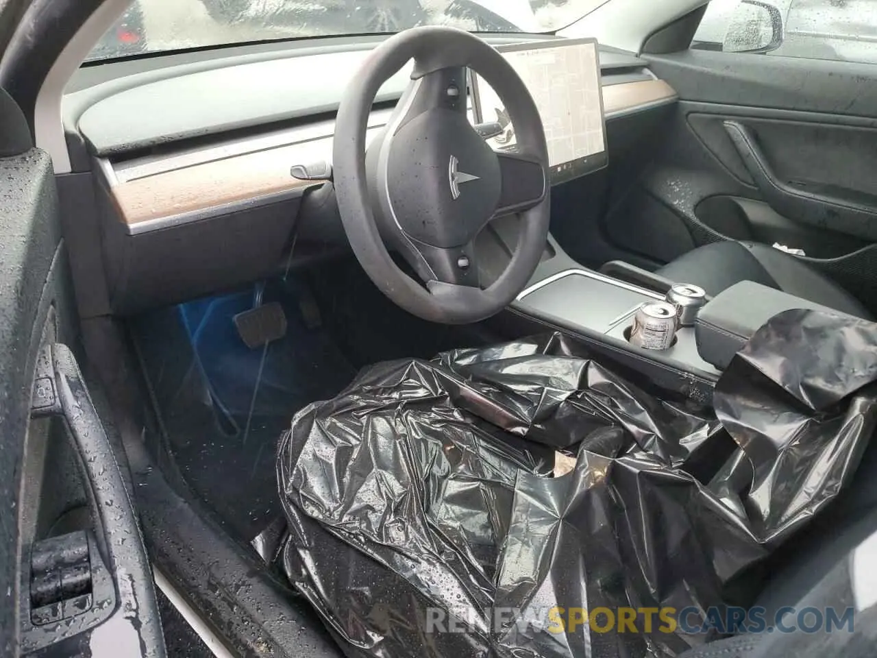 8 Photograph of a damaged car 5YJ3E1EB1MF938904 TESLA MODEL 3 2021