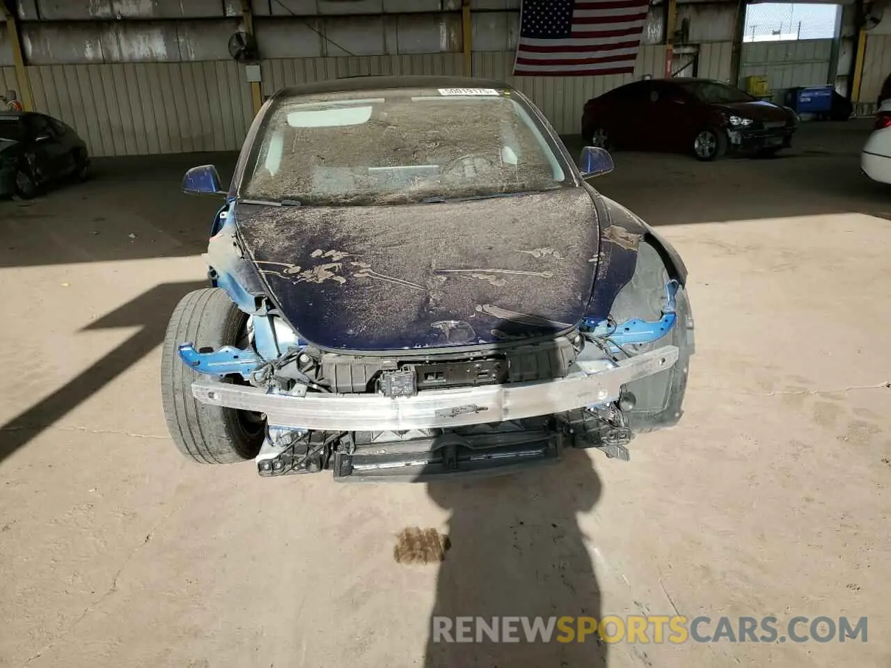 5 Photograph of a damaged car 5YJ3E1EB1MF939020 TESLA MODEL 3 2021