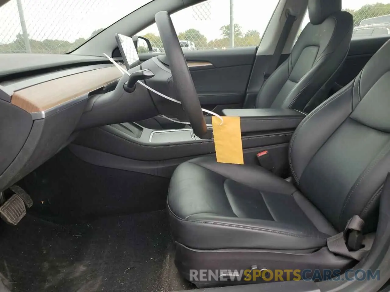 7 Photograph of a damaged car 5YJ3E1EB1MF973863 TESLA MODEL 3 2021