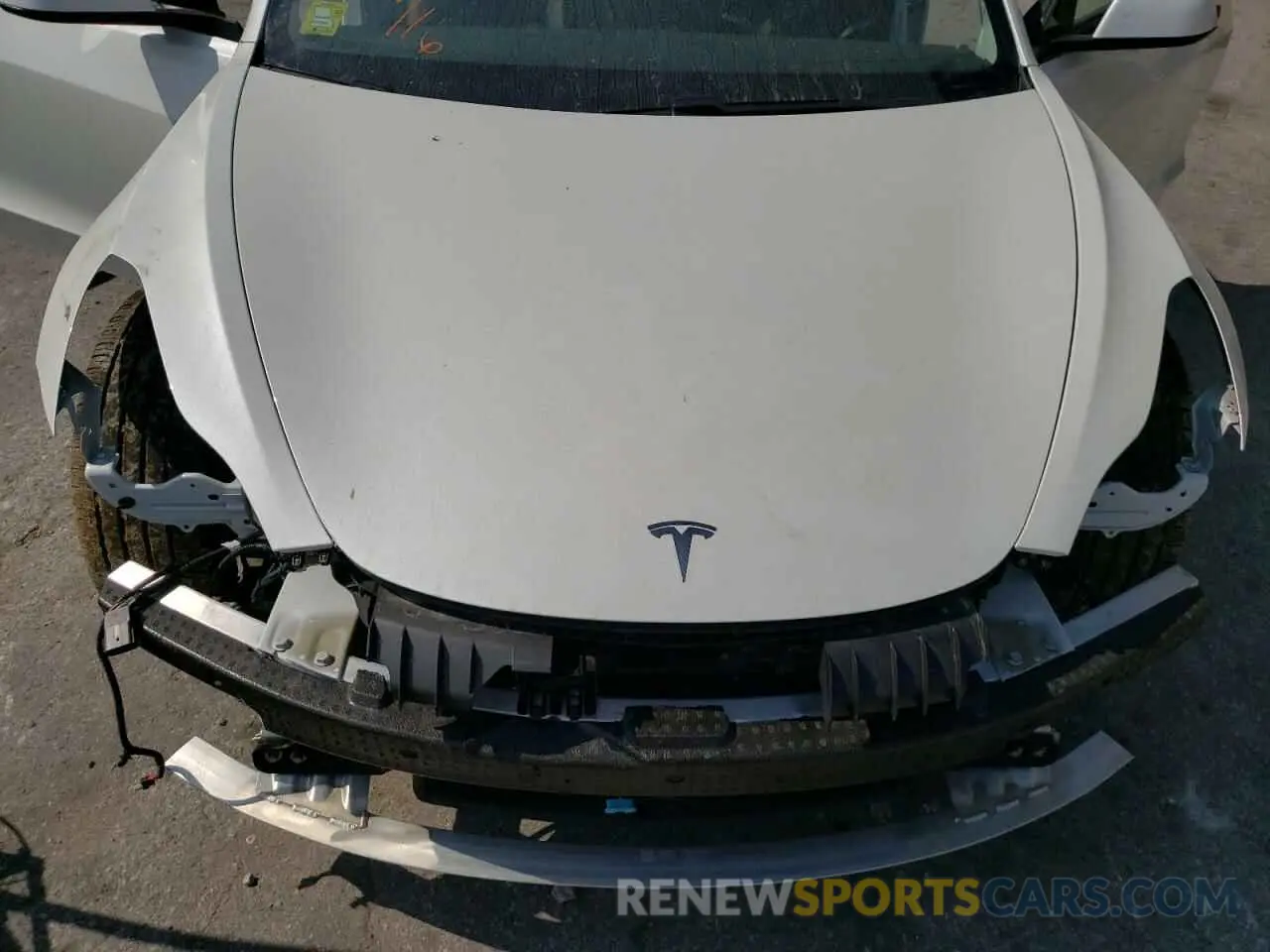 7 Photograph of a damaged car 5YJ3E1EB1MF979128 TESLA MODEL 3 2021