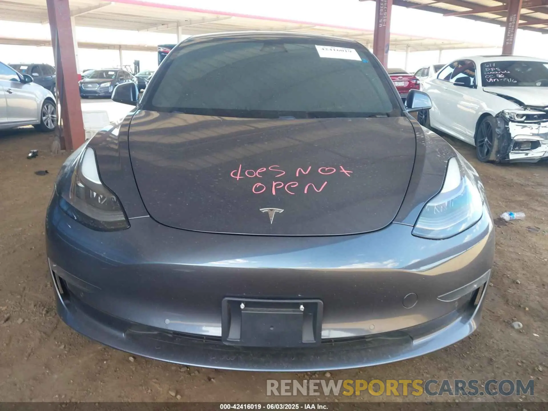 6 Фотография поврежденного автомобиля 5YJ3E1EB1MF979663 TESLA MODEL 3 2021