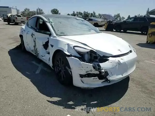 10 Фотография поврежденного автомобиля 5YJ3E1EB2MF007067 TESLA MODEL 3 2021