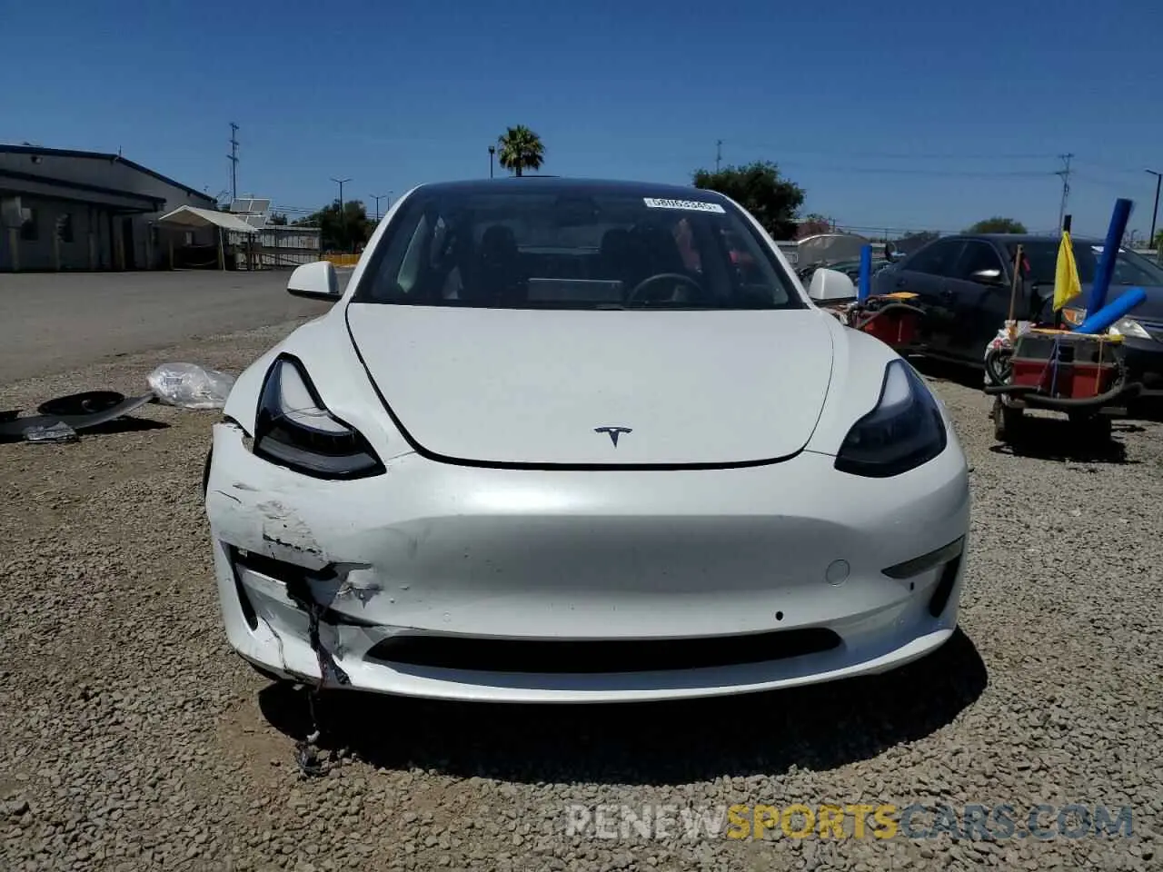 5 Фотография поврежденного автомобиля 5YJ3E1EB2MF015072 TESLA MODEL 3 2021