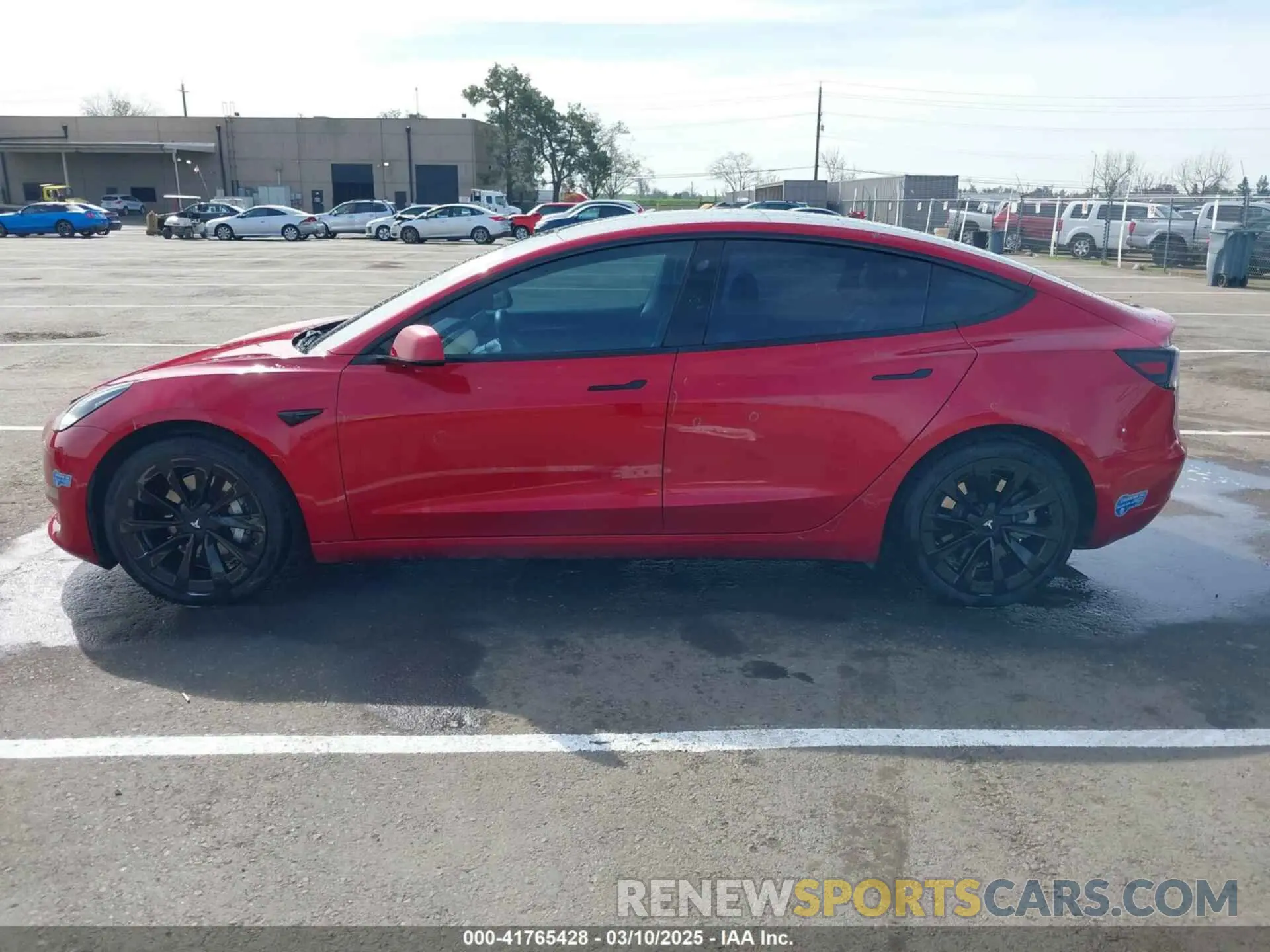 14 Фотография поврежденного автомобиля 5YJ3E1EB2MF015279 TESLA MODEL 3 2021