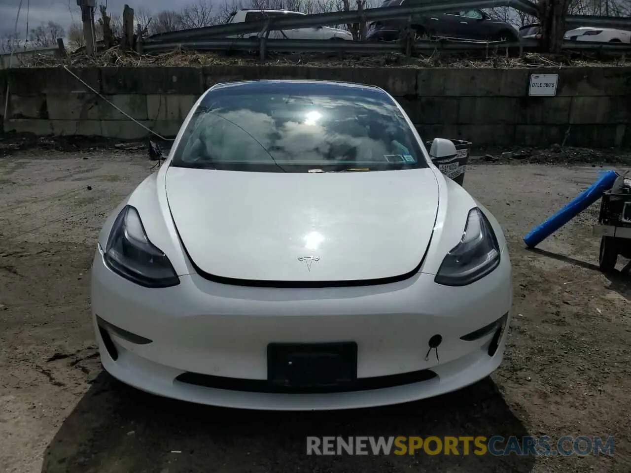 5 Фотография поврежденного автомобиля 5YJ3E1EB2MF032695 TESLA MODEL 3 2021