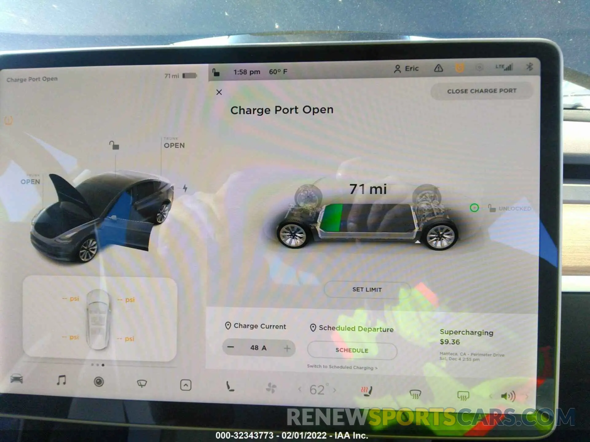 6 Photograph of a damaged car 5YJ3E1EB2MF036939 TESLA MODEL 3 2021