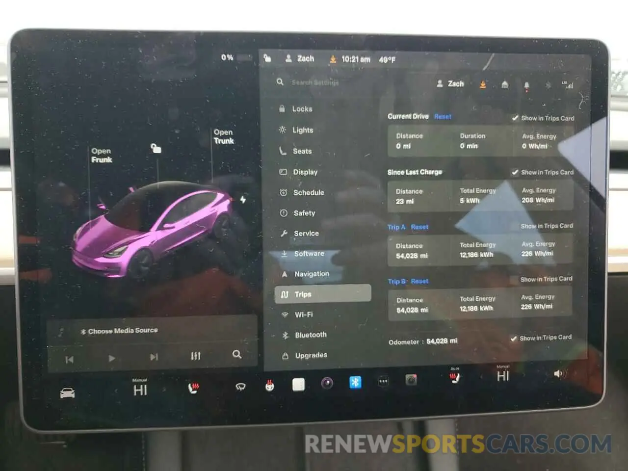9 Photograph of a damaged car 5YJ3E1EB2MF048413 TESLA MODEL 3 2021