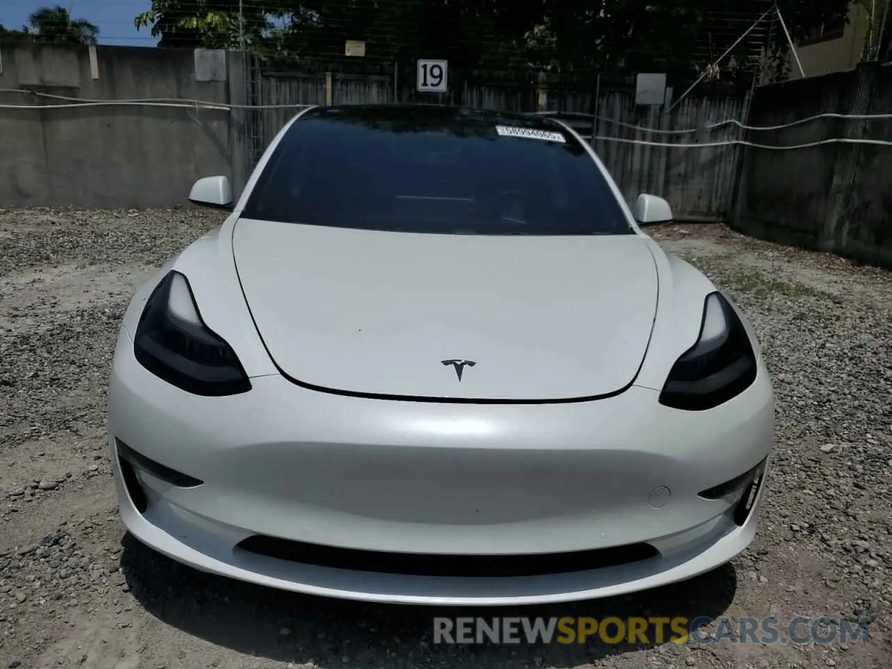5 Фотография поврежденного автомобиля 5YJ3E1EB2MF054518 TESLA MODEL 3 2021