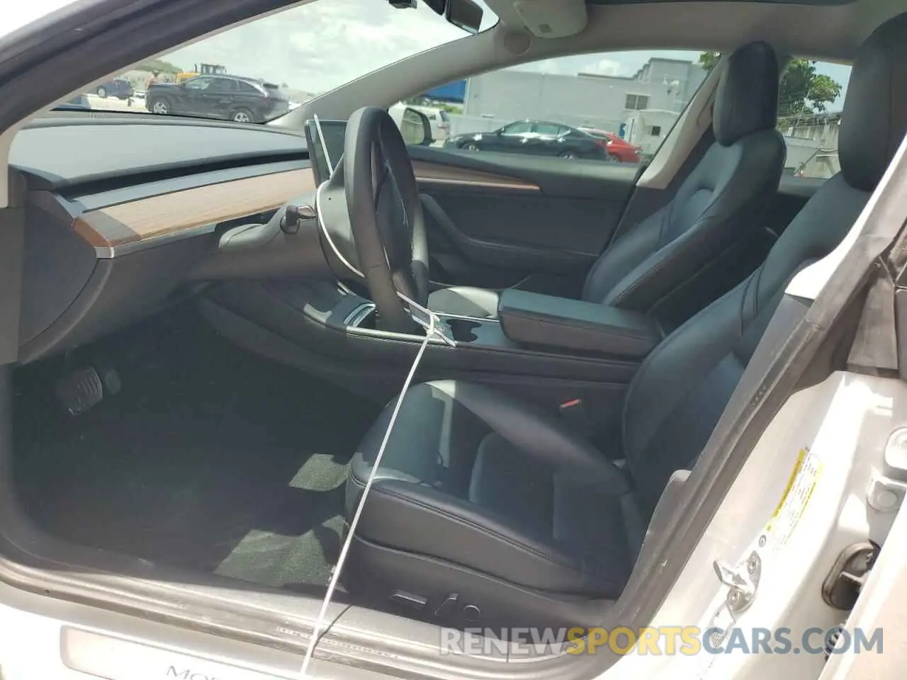 7 Фотография поврежденного автомобиля 5YJ3E1EB2MF054518 TESLA MODEL 3 2021