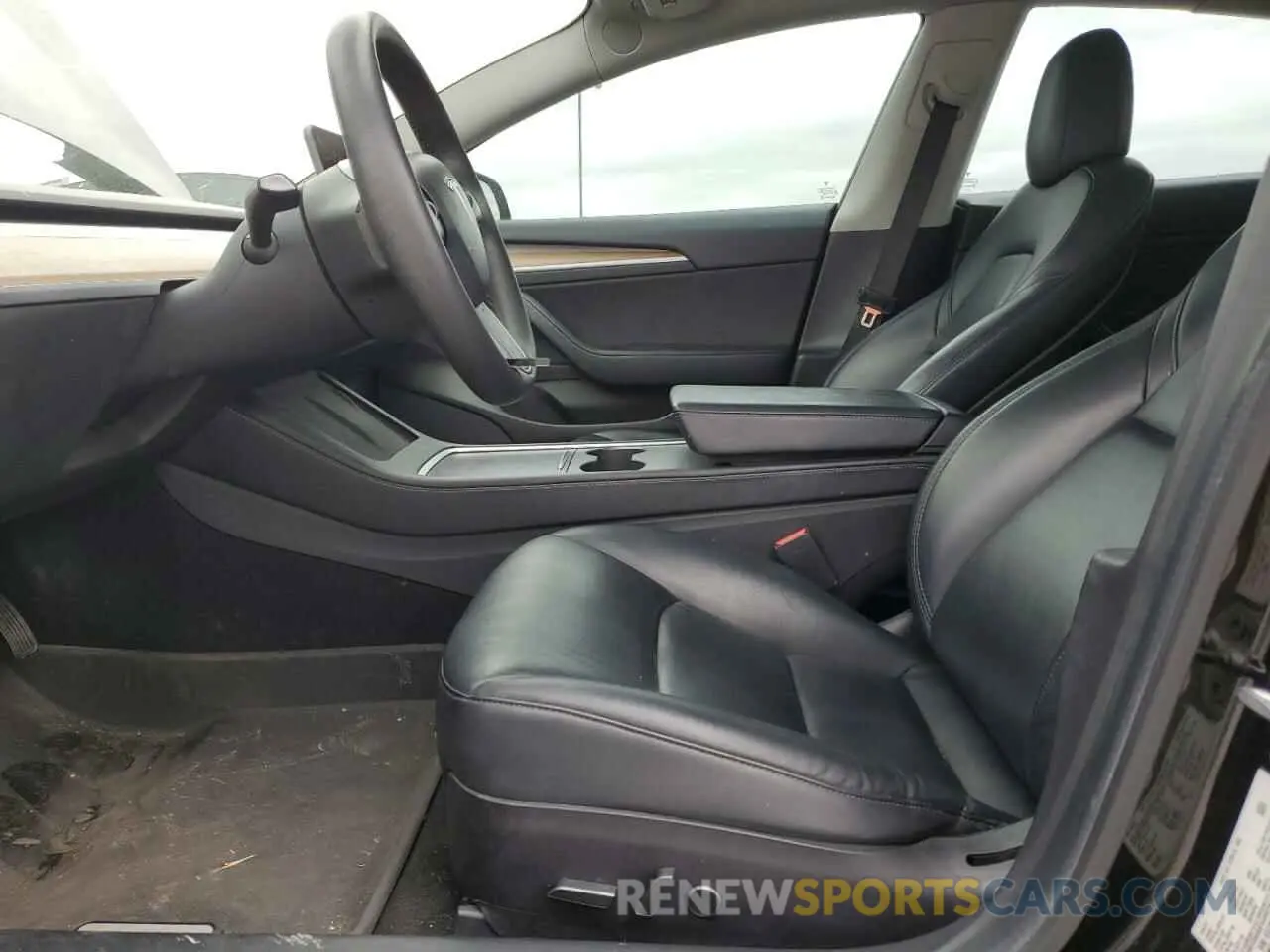 7 Фотография поврежденного автомобиля 5YJ3E1EB2MF055958 TESLA MODEL 3 2021
