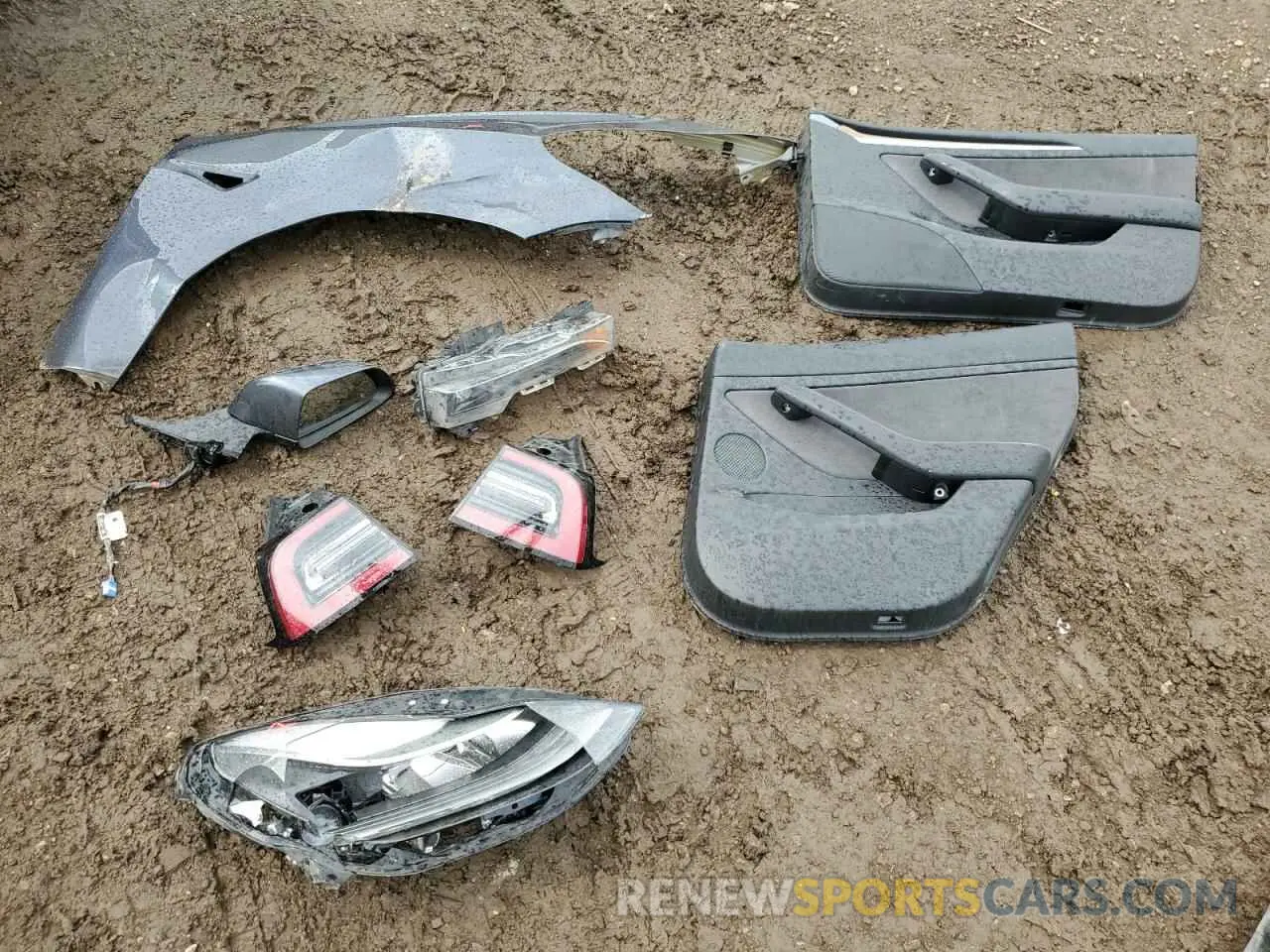 12 Photograph of a damaged car 5YJ3E1EB2MF066149 TESLA MODEL 3 2021