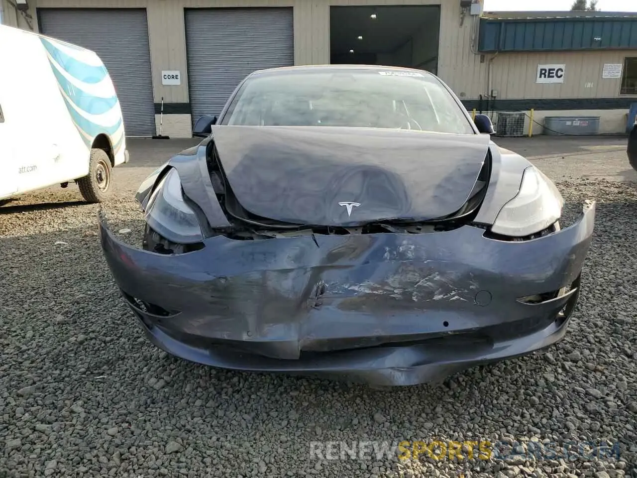 5 Photograph of a damaged car 5YJ3E1EB2MF087759 TESLA MODEL 3 2021