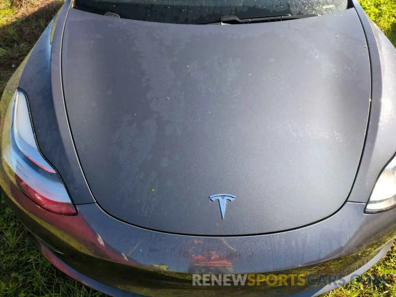 12 Photograph of a damaged car 5YJ3E1EB2MF848158 TESLA MODEL 3 2021