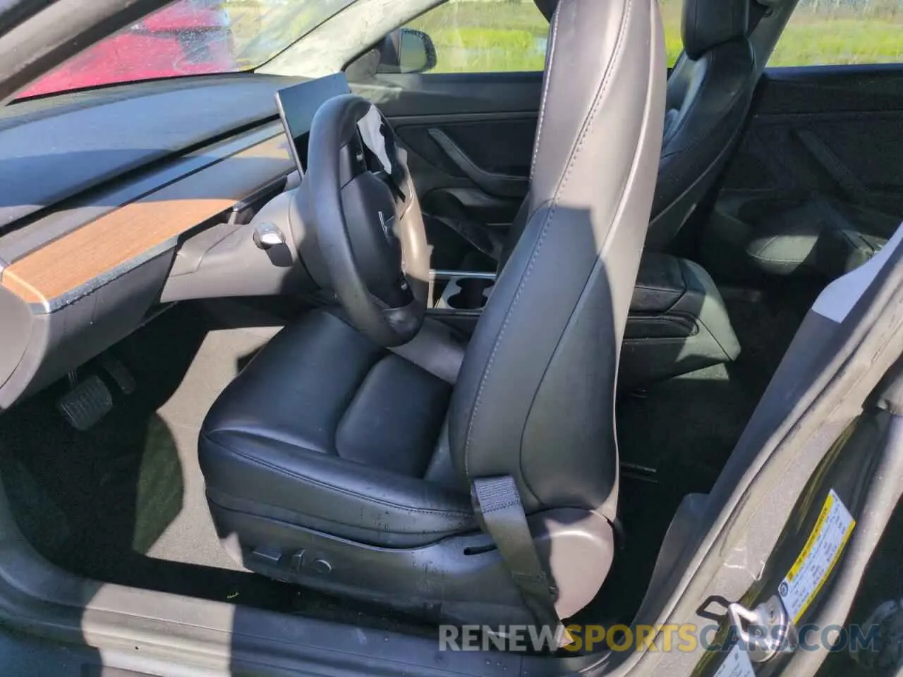7 Photograph of a damaged car 5YJ3E1EB2MF848158 TESLA MODEL 3 2021