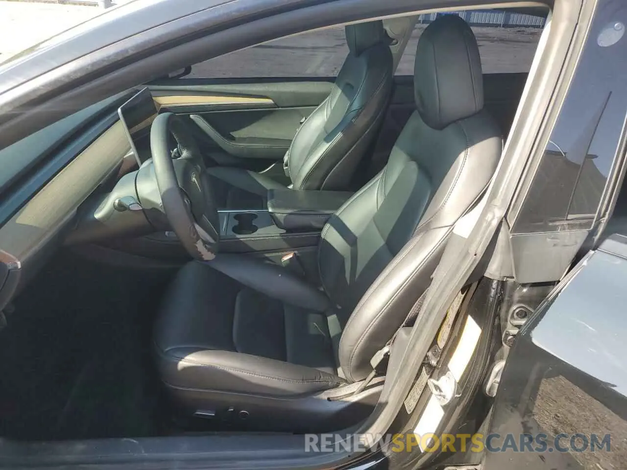 7 Фотография поврежденного автомобиля 5YJ3E1EB2MF948129 TESLA MODEL 3 2021