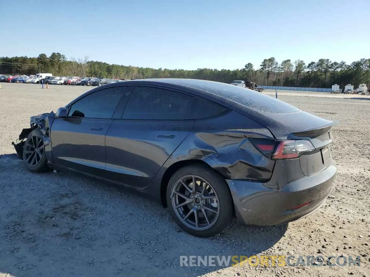 2 Фотография поврежденного автомобиля 5YJ3E1EB2MF965433 TESLA MODEL 3 2021