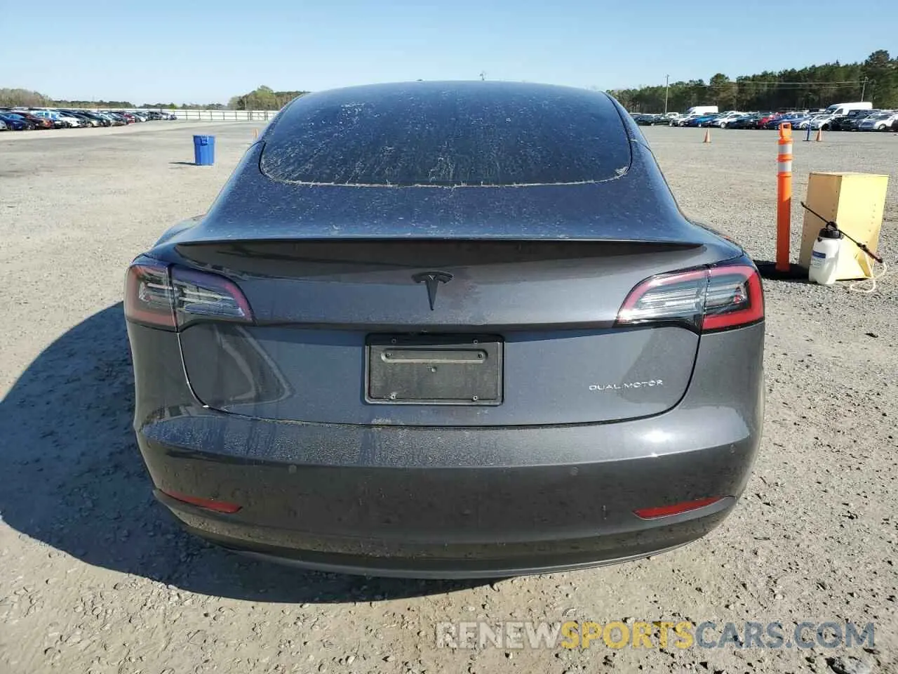 6 Фотография поврежденного автомобиля 5YJ3E1EB2MF965433 TESLA MODEL 3 2021