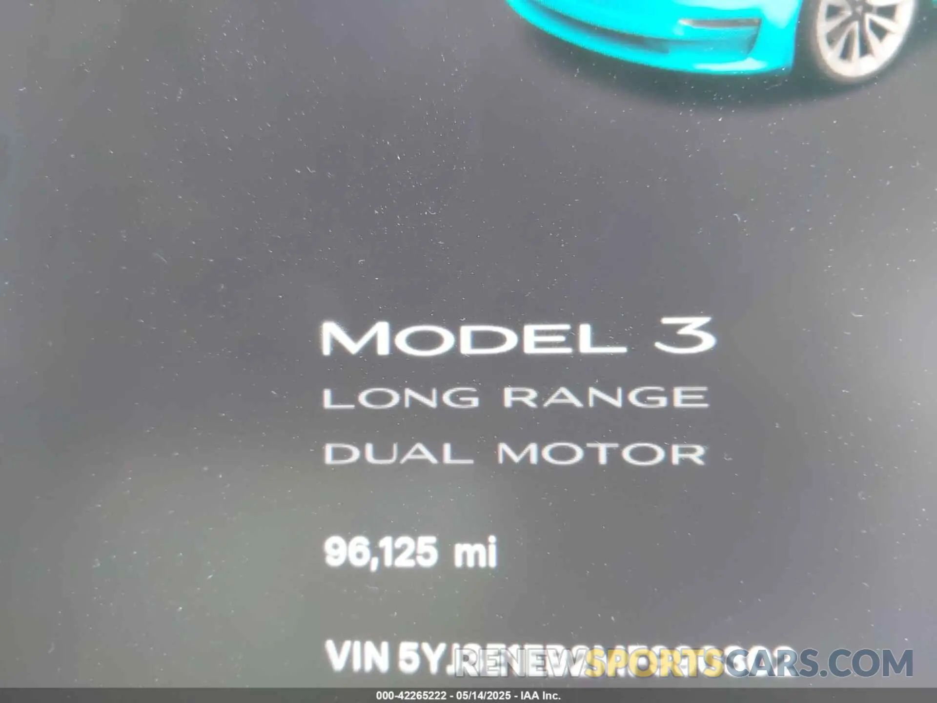 14 Фотография поврежденного автомобиля 5YJ3E1EB2MF990302 TESLA MODEL 3 2021