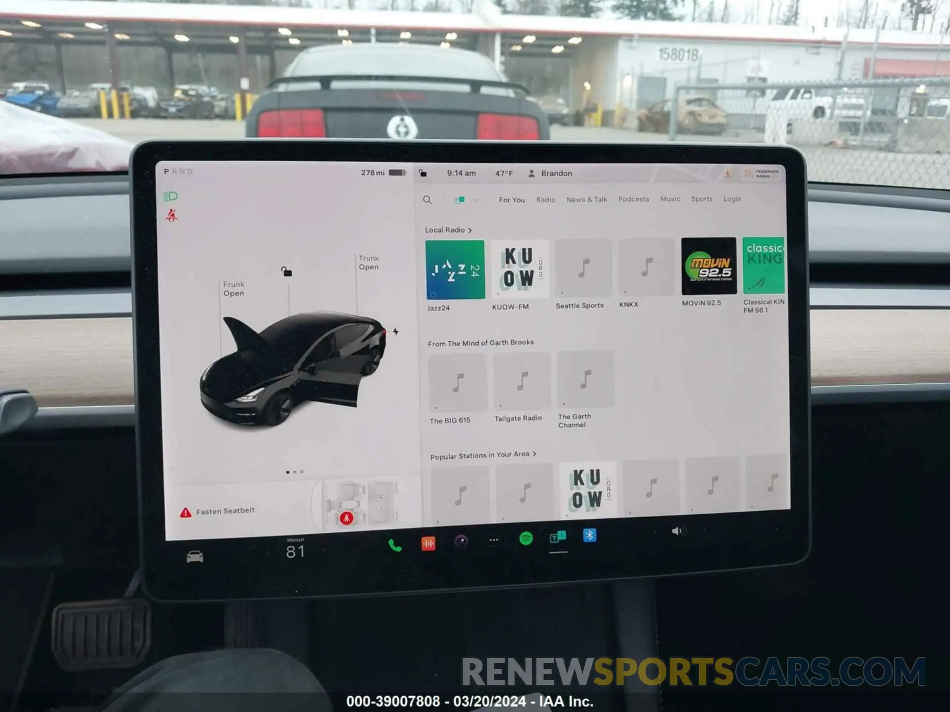 18 Photograph of a damaged car 5YJ3E1EB3MF002296 TESLA MODEL 3 2021