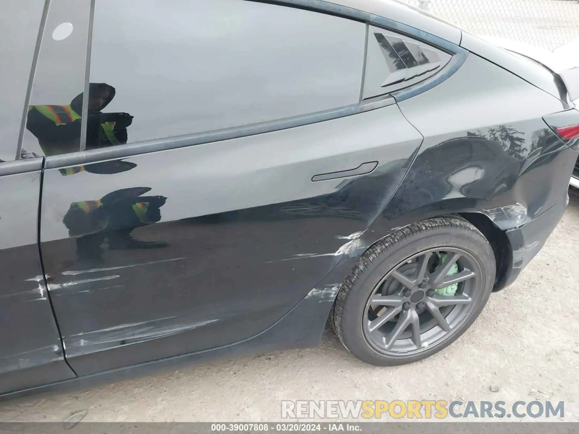 19 Photograph of a damaged car 5YJ3E1EB3MF002296 TESLA MODEL 3 2021