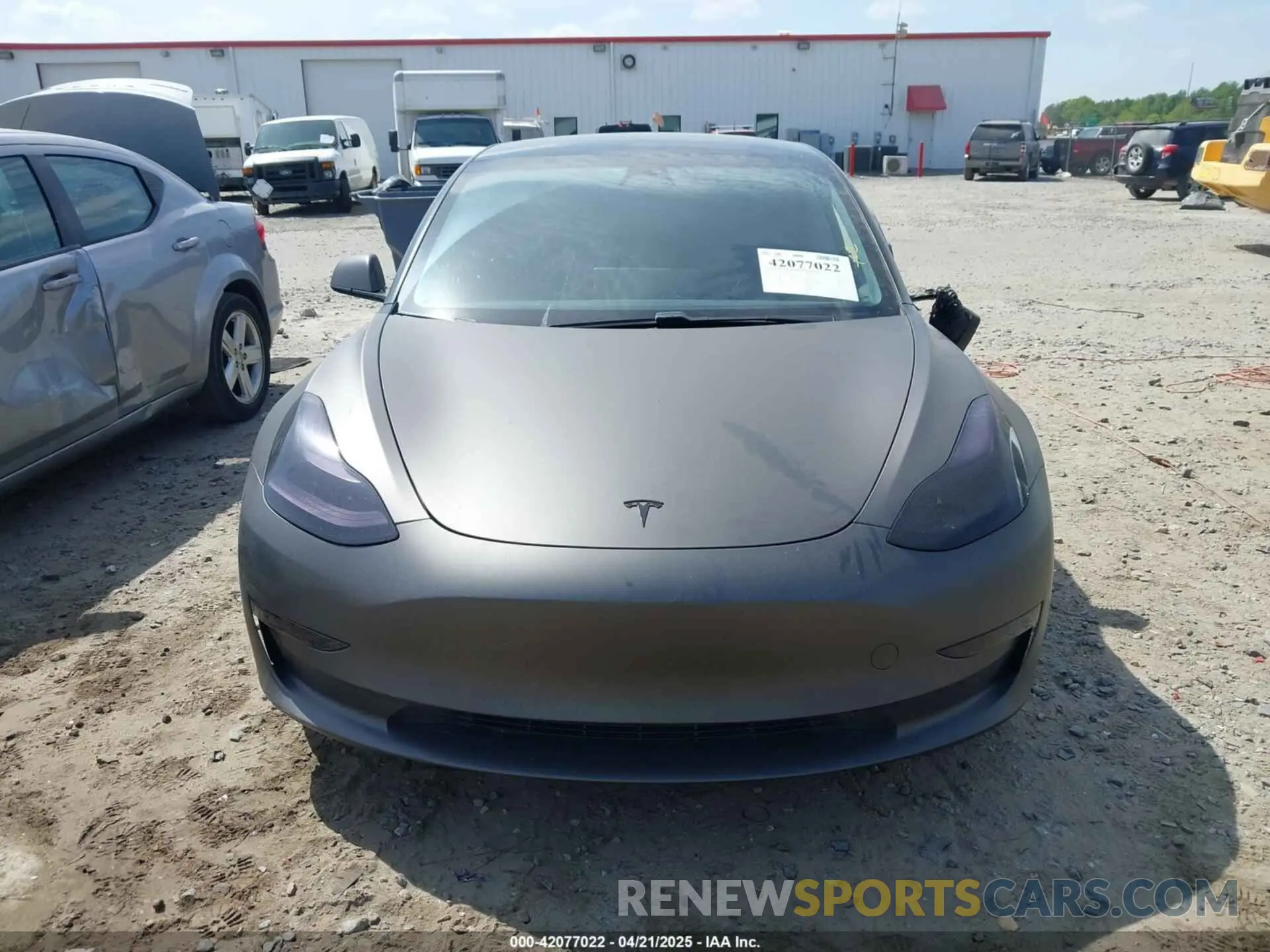 12 Фотография поврежденного автомобиля 5YJ3E1EB3MF014884 TESLA MODEL 3 2021