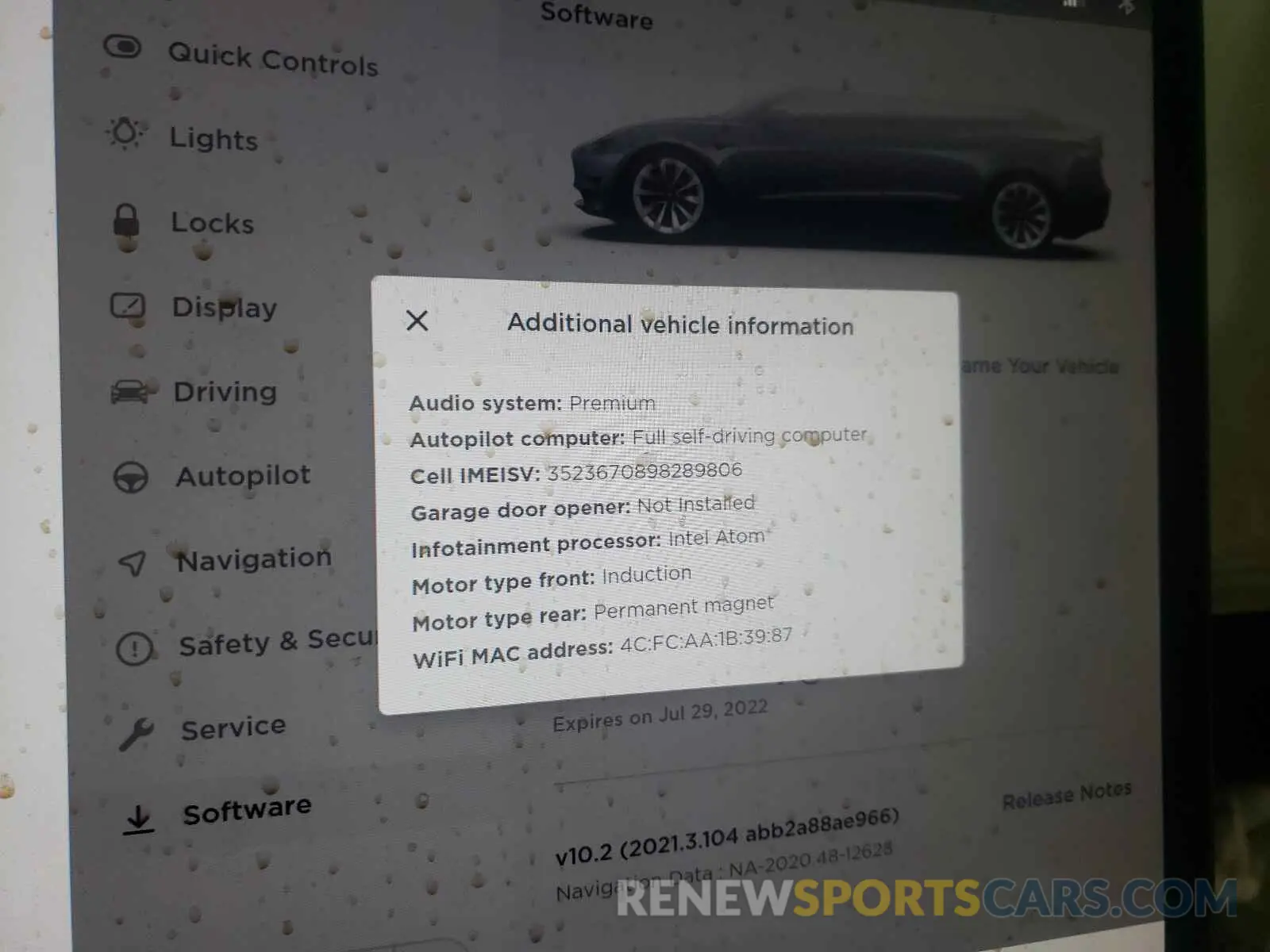 9 Photograph of a damaged car 5YJ3E1EB3MF015601 TESLA MODEL 3 2021