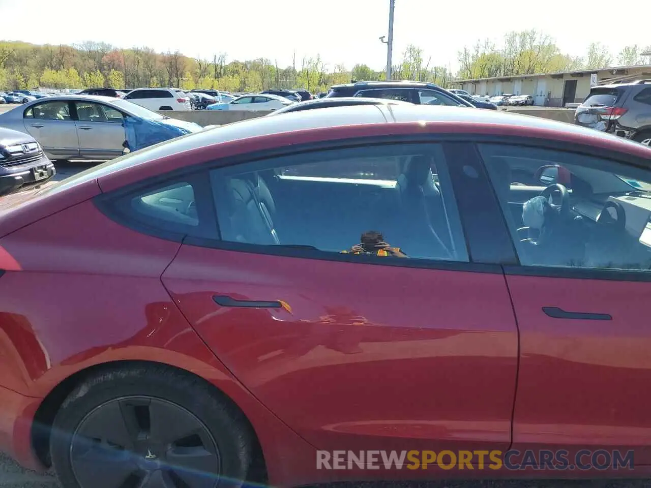 10 Фотография поврежденного автомобиля 5YJ3E1EB3MF055869 TESLA MODEL 3 2021