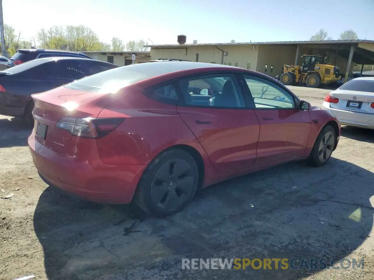 3 Фотография поврежденного автомобиля 5YJ3E1EB3MF055869 TESLA MODEL 3 2021