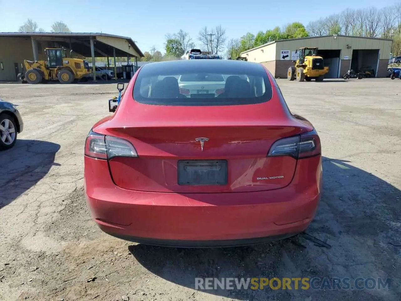 6 Фотография поврежденного автомобиля 5YJ3E1EB3MF055869 TESLA MODEL 3 2021