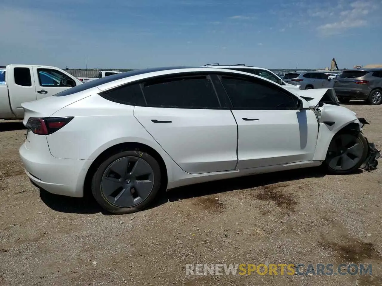 3 Фотография поврежденного автомобиля 5YJ3E1EB3MF063230 TESLA MODEL 3 2021