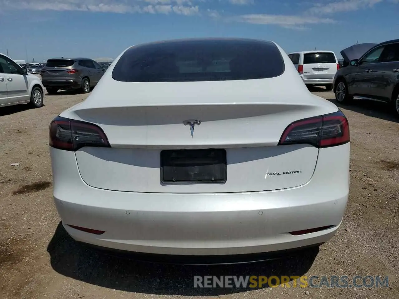 6 Фотография поврежденного автомобиля 5YJ3E1EB3MF063230 TESLA MODEL 3 2021