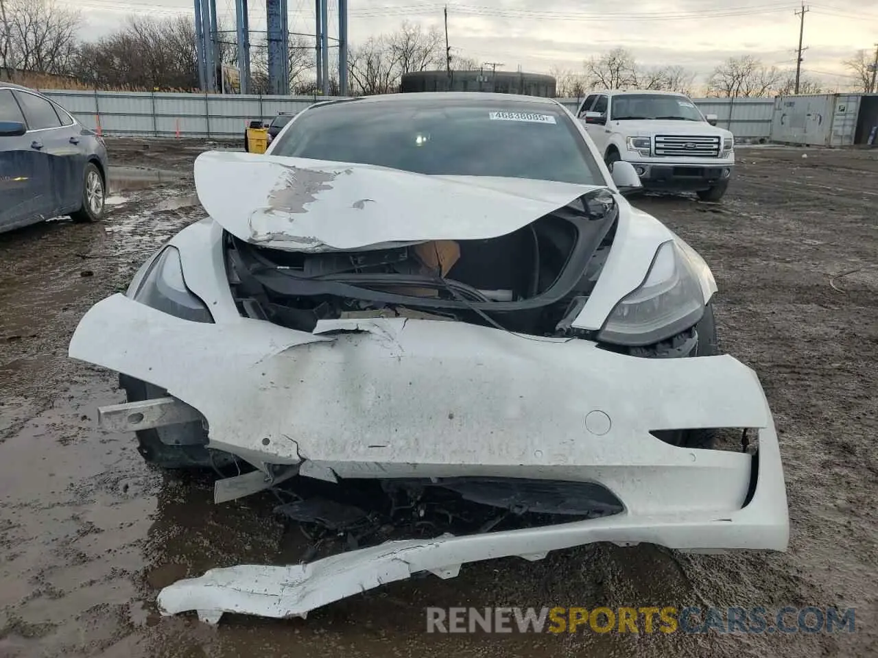 5 Photograph of a damaged car 5YJ3E1EB3MF068539 TESLA MODEL 3 2021