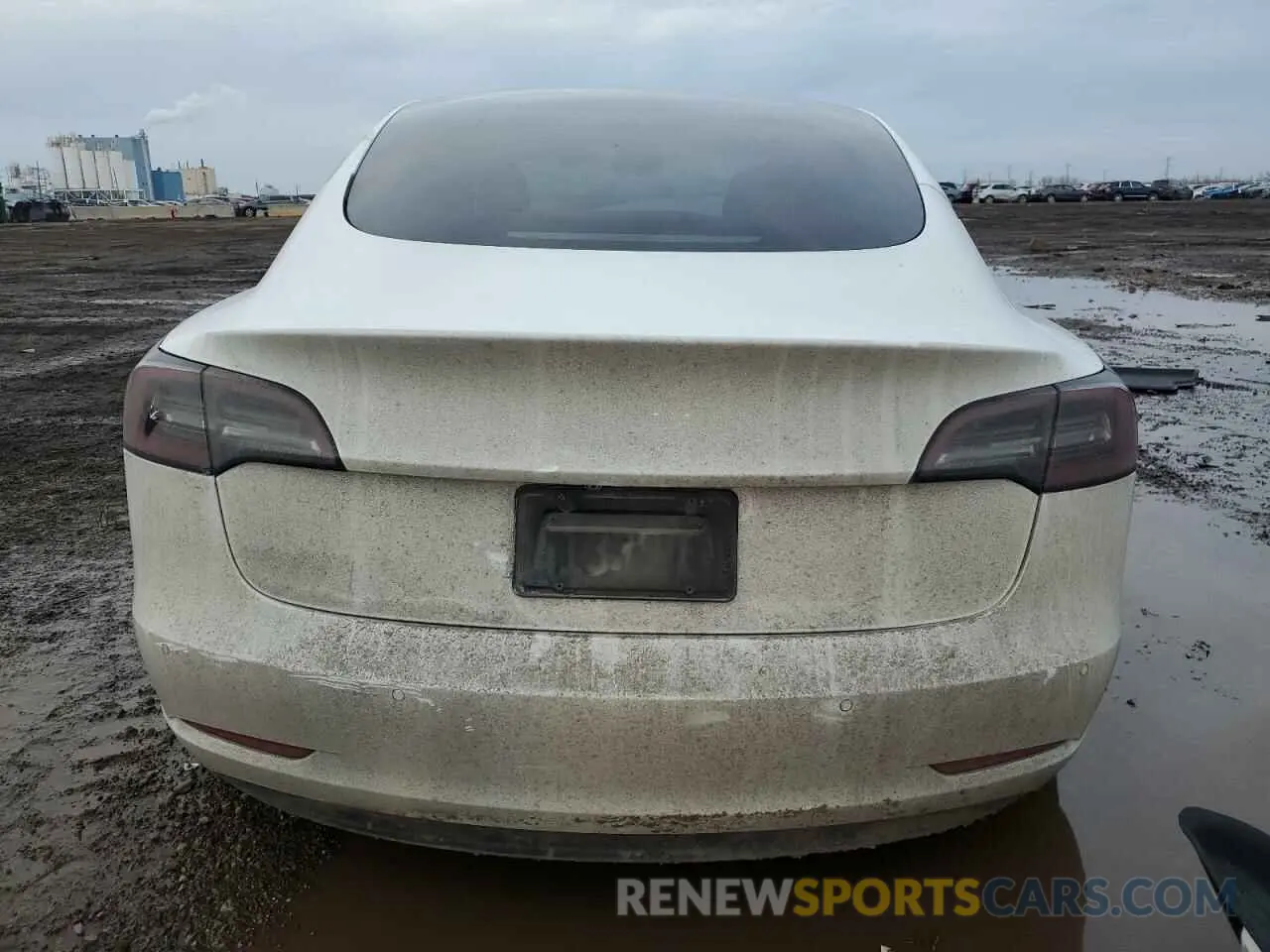 6 Photograph of a damaged car 5YJ3E1EB3MF068539 TESLA MODEL 3 2021