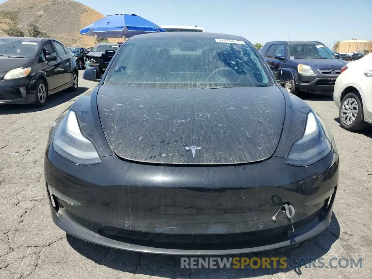 5 Фотография поврежденного автомобиля 5YJ3E1EB3MF096504 TESLA MODEL 3 2021