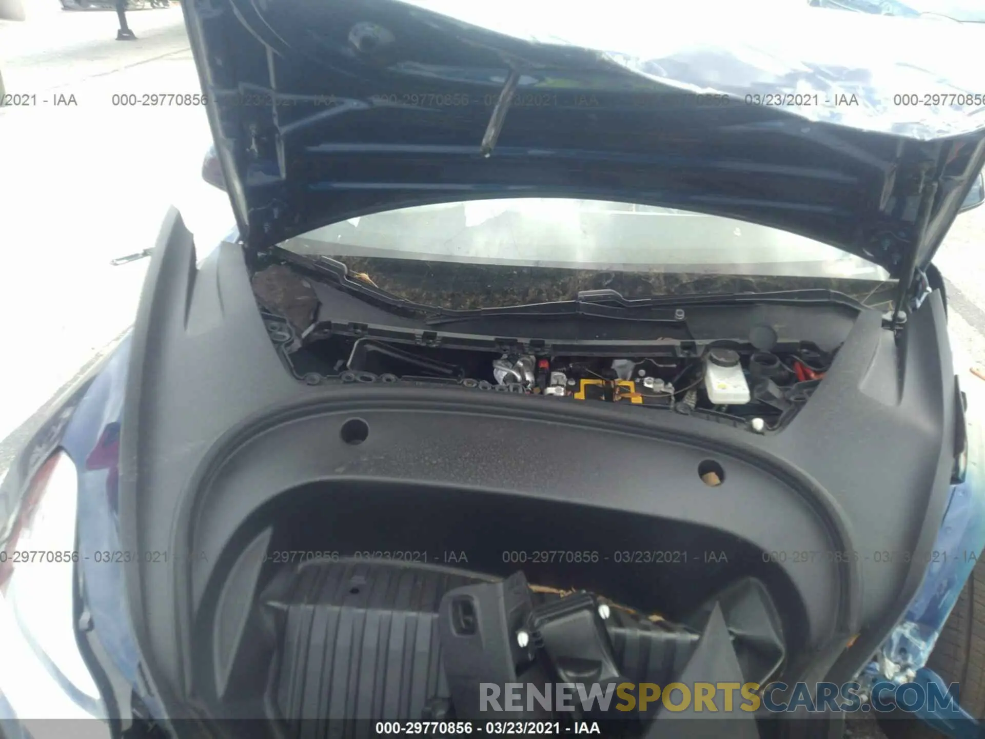 10 Photograph of a damaged car 5YJ3E1EB3MF836987 TESLA MODEL 3 2021