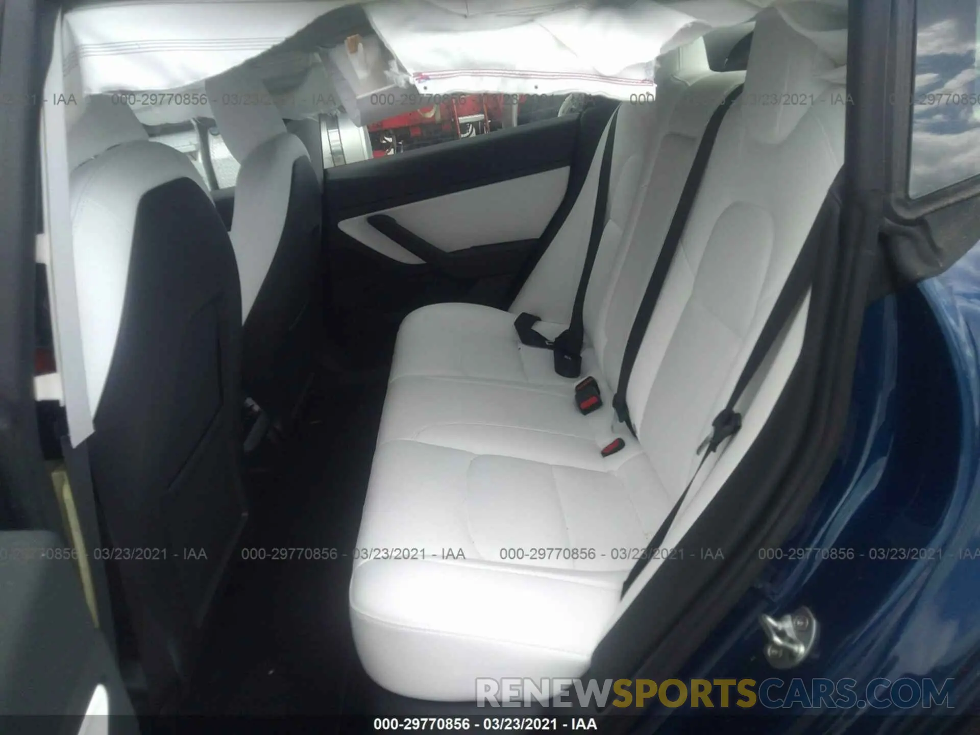 8 Photograph of a damaged car 5YJ3E1EB3MF836987 TESLA MODEL 3 2021