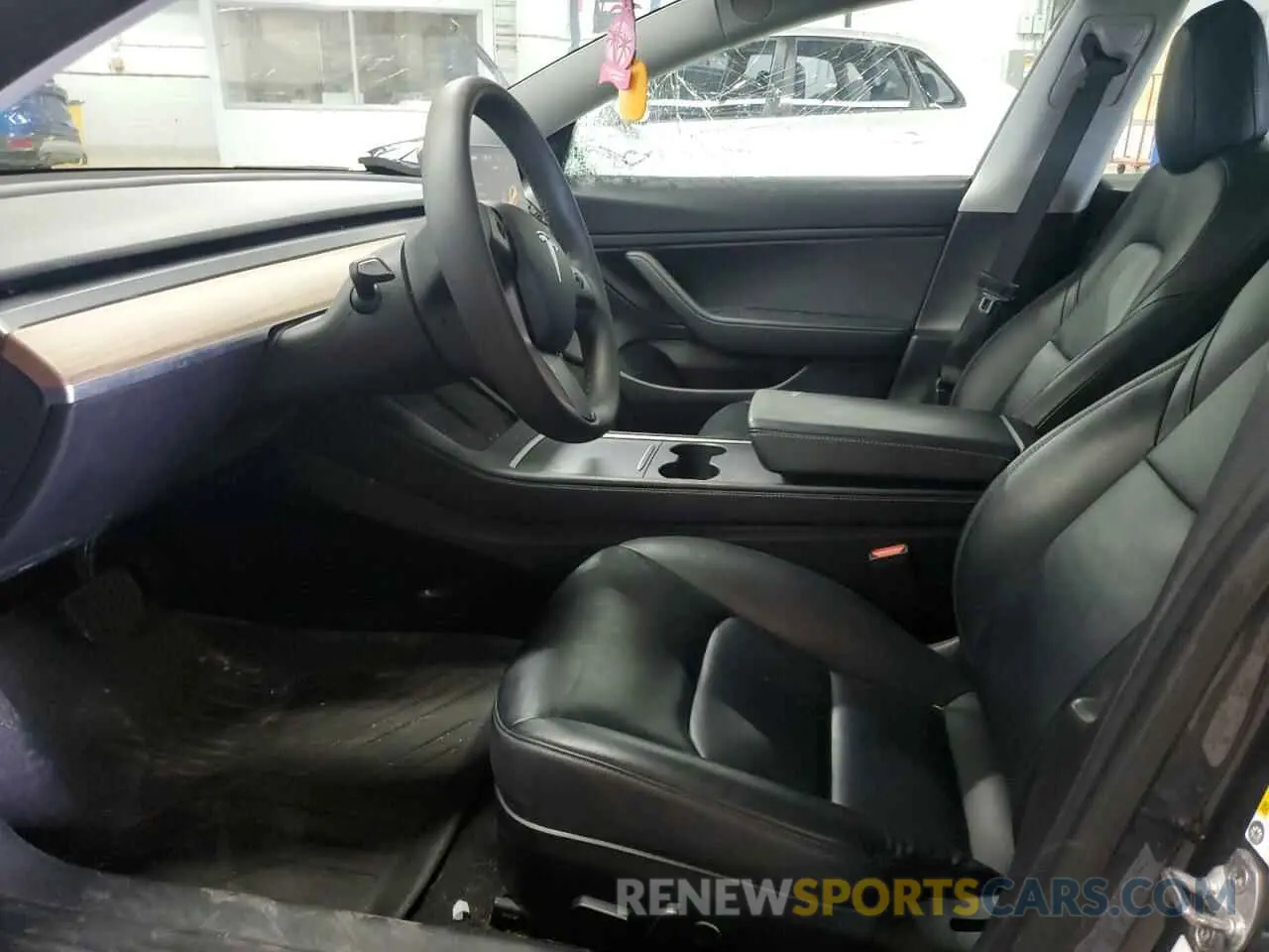 7 Photograph of a damaged car 5YJ3E1EB3MF848122 TESLA MODEL 3 2021